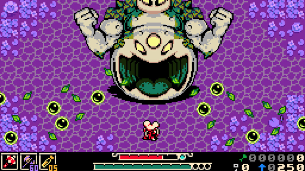 Pixel Art Boss Fight Desktop Wallpaper