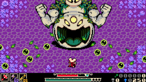 Pixel Art Boss Fight Desktop Wallpaper
