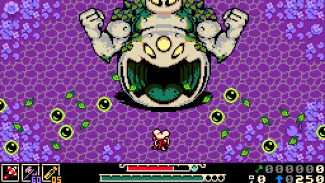 Pixel Art Boss Fight Desktop Wallpaper