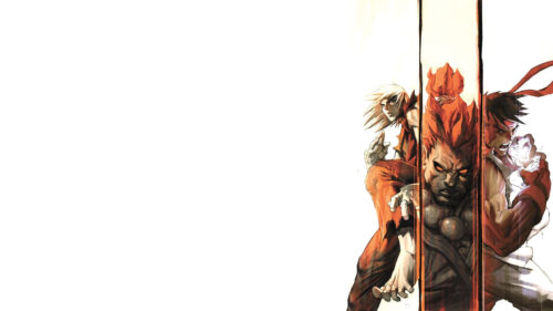 Anime Warrior Trio Illustration High Quality Desktop Wallpaper