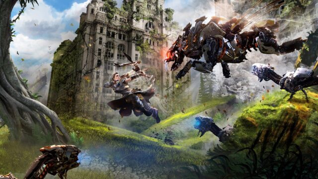 Horizon Zero Dawn Action Scene 4K Desktop Wallpaper