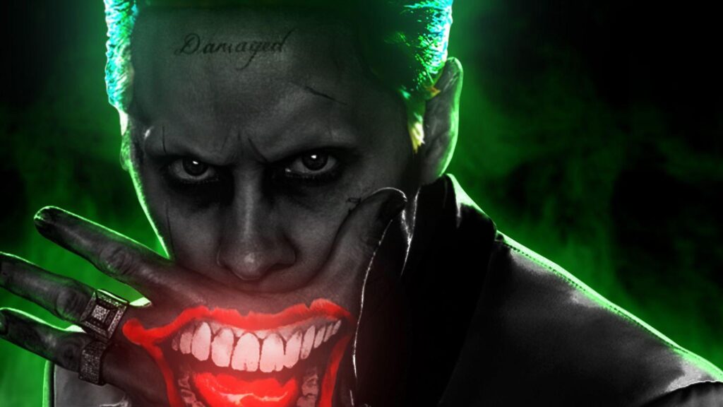 Jared Leto as The Joker Suicide Squad 4K Desktop Wallpaper