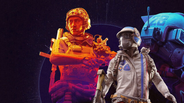 Sci-Fi Futuristic Soldiers Desktop Wallpaper
