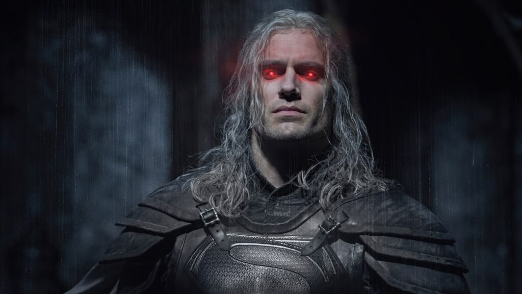 Henry Cavill as Witcher Superman Fusion 4K Wallpaper