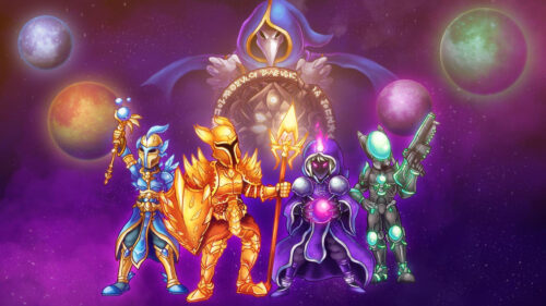 Terraria Fantasy Game Characters Desktop Wallpaper