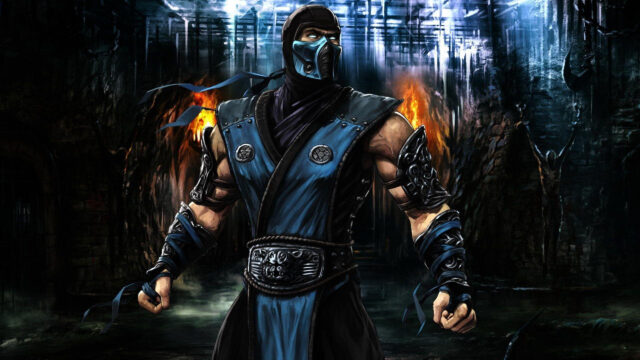 Sub-Zero Mortal Kombat Warrior Gaming 4K Desktop Wallpaper