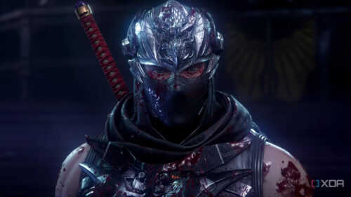 Ryu Hayabusa Bloodied Ninja Warrior Desktop Wallpaper