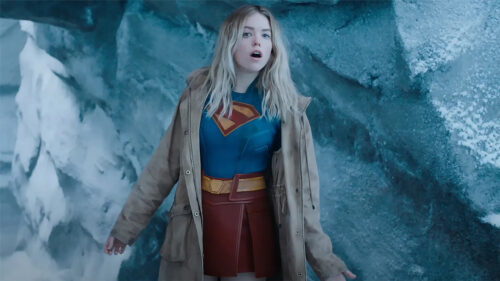 Milly Alcock as Supergirl in The Flash Movie 4K Desktop Wallpaper