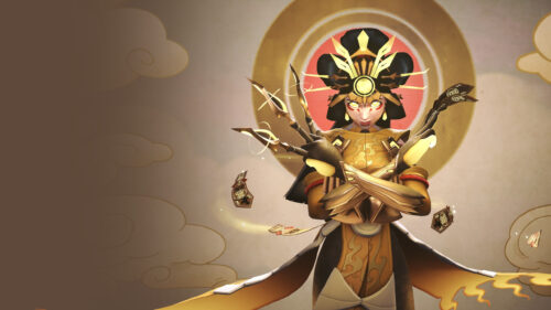 Kiriko Amaterasu Skin Overwatch 2 Desktop Wallpaper