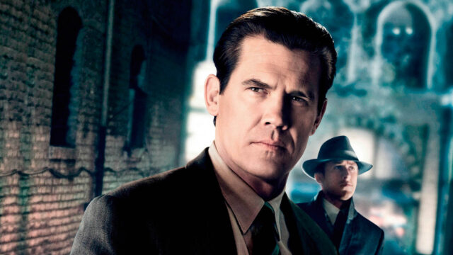 Josh Brolin and Ryan Gosling in Gangster Squad Desktop Wallpaper