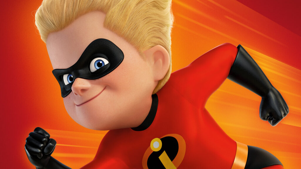 Dash Parr from The Incredibles 4K Desktop Wallpaper