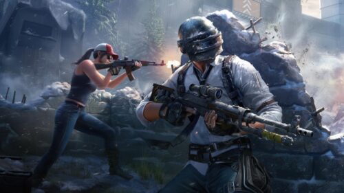 Snowy Battlefield Duo Action 4K Wallpaper