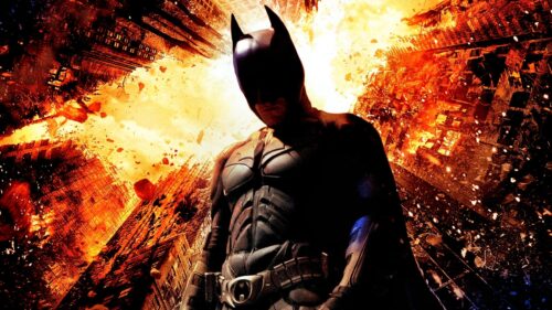 Batman Dark Knight Rises Explosion Cinematic 4K Wallpaper