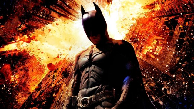 Batman Dark Knight Rises Explosion Cinematic 4K Wallpaper
