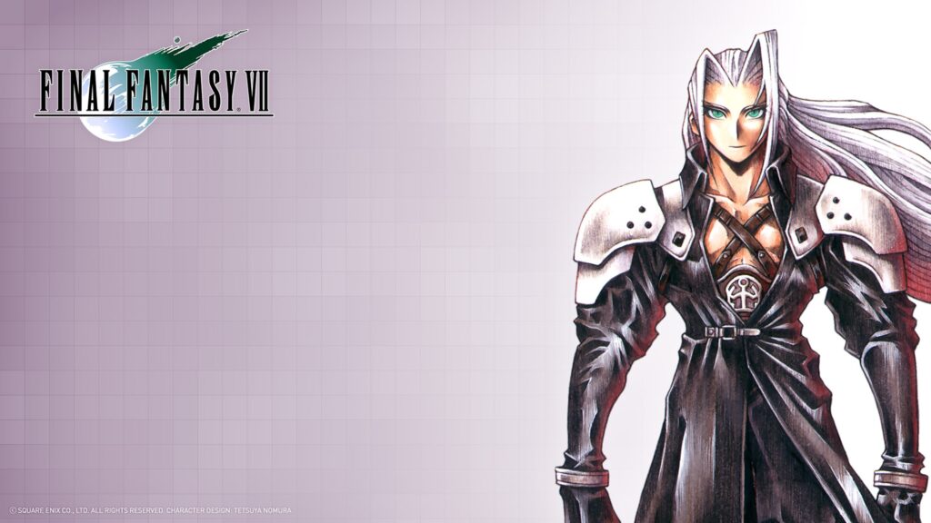 Sephiroth from Final Fantasy VII Desktop Wallpaper