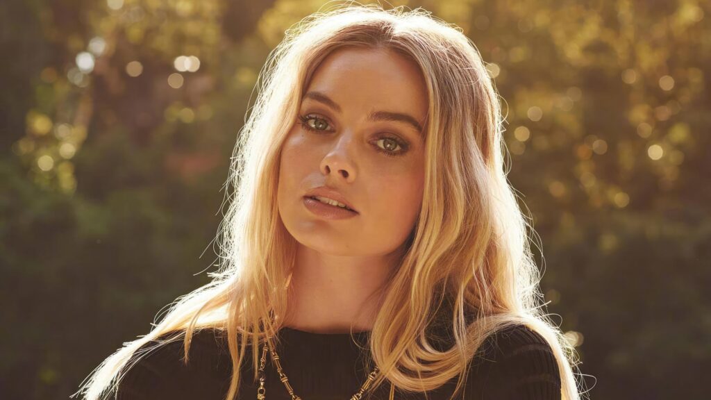 Blonde Actress Portrait Artistic Desktop Wallpaper