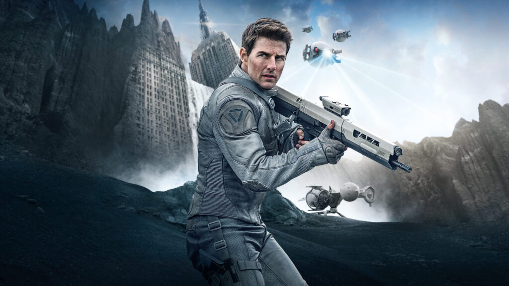 Oblivion Sci-Fi Action Movie 4K Desktop Wallpaper