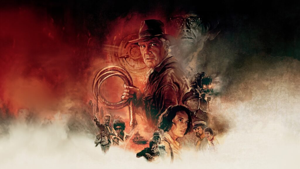 Indiana Jones and the Dial of Destiny Movie Art Desktop Wallpaper