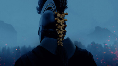 Spartan Warrior Silhouette 4K Wallpaper