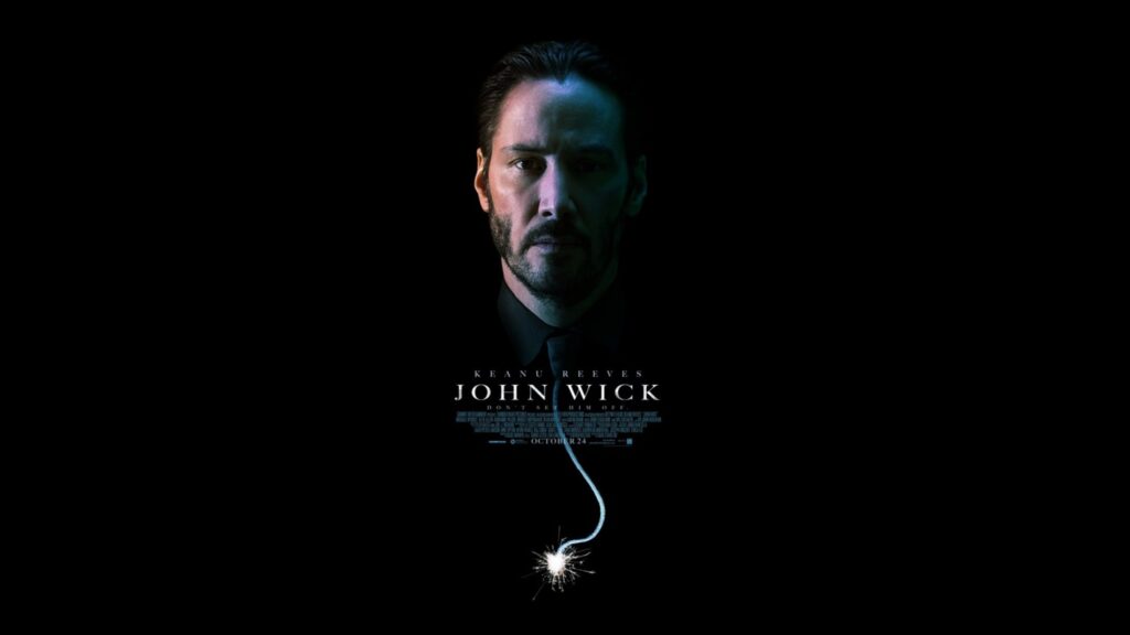 John Wick Keanu Reeves Minimalism Desktop Wallpaper