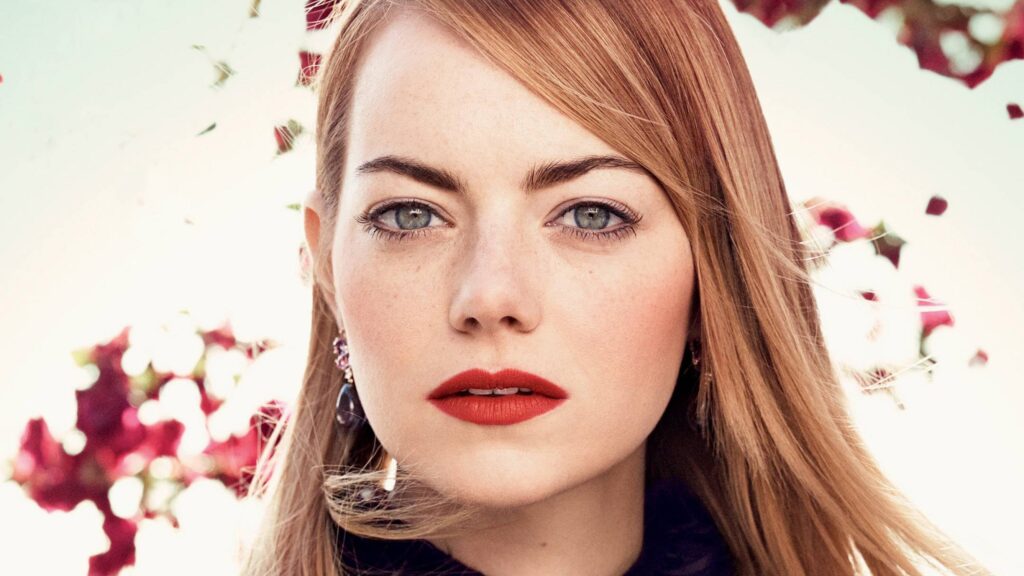 Portrait of Emma Stone 4K Desktop Wallpaper