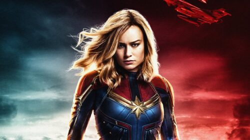 Captain Marvel Cinematic Universe Super Hero 4K Desktop Wallpaper