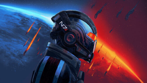 N7 Commander Shepard Mass Effect 3 Desktop Wallpaper