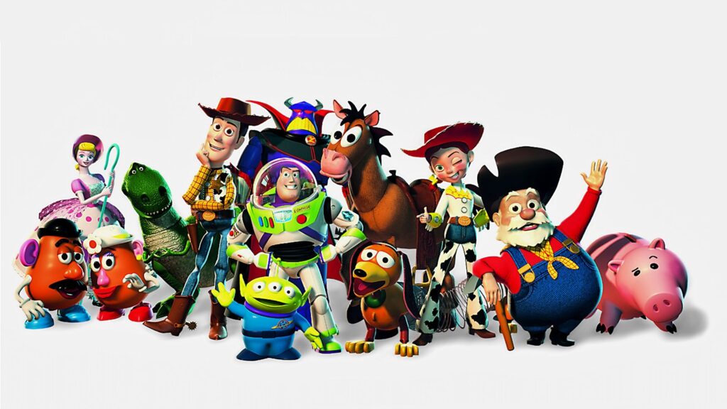 Toy Story Characters Animated Film High Quality Desktop Wallpaper