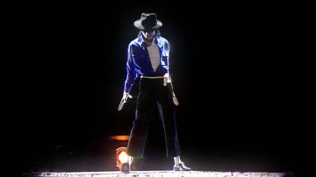 Michael Jackson Silhouette Performance Desktop Wallpaper