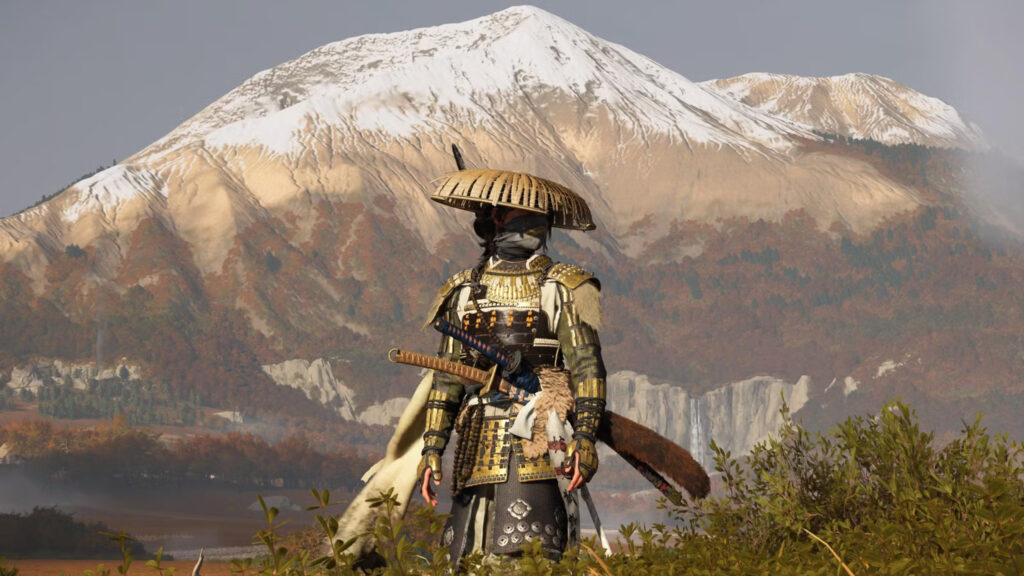 Ghost of Yotei Samurai Warrior 4K Desktop Wallpaper