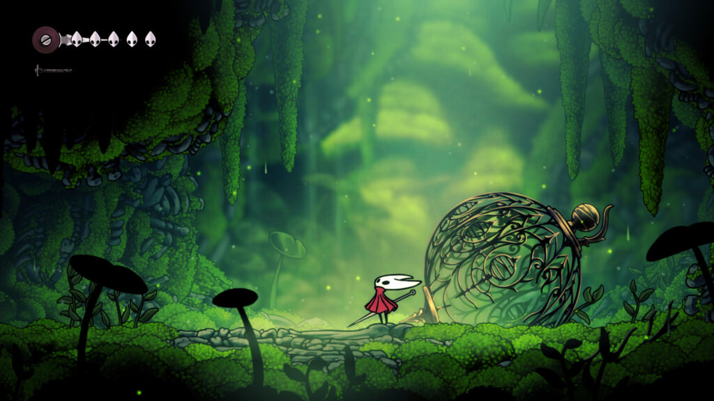 Hornet from Hollow Knight Silksong Desktop Wallpaper