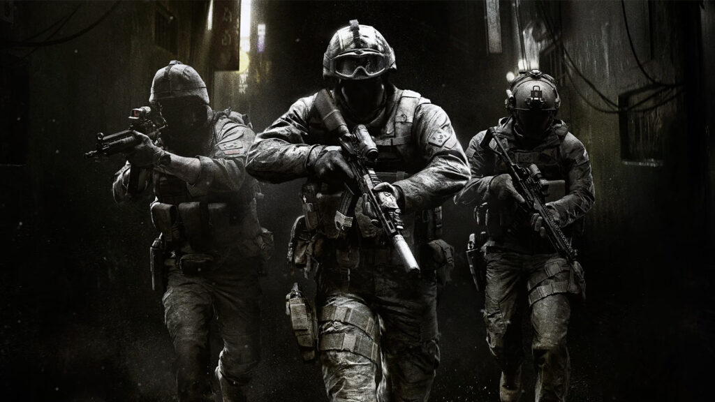 Soldiers in Night Operation 4K Desktop Wallpaper