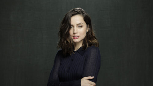 Ana de Armas Portrait Professional Studio Desktop Wallpaper