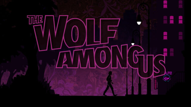 The Wolf Among Us Purple Silhouette PC Wallpaper