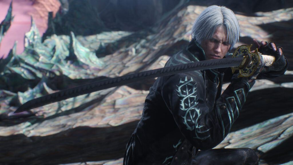 Vergil from Devil May Cry 5 Action Gaming Desktop Wallpaper