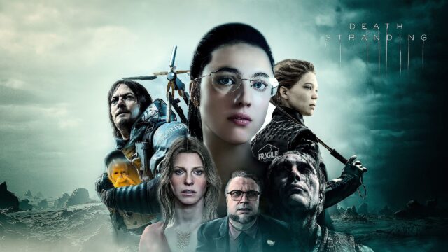 Death Stranding Character Ensemble Desktop Wallpaper