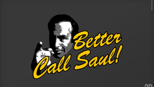 Better Call Saul Minimalist Vector Art 4K Desktop Wallpaper