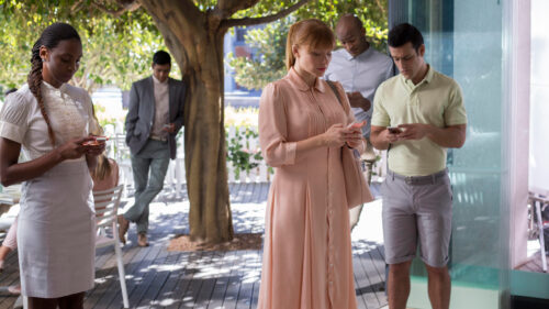 Nosedive Episode Scene from Black Mirror Desktop Wallpaper