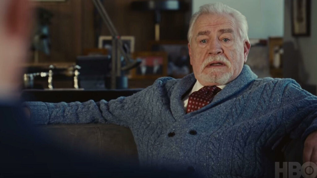 Brian Cox as Logan Roy in Succession Desktop Wallpaper