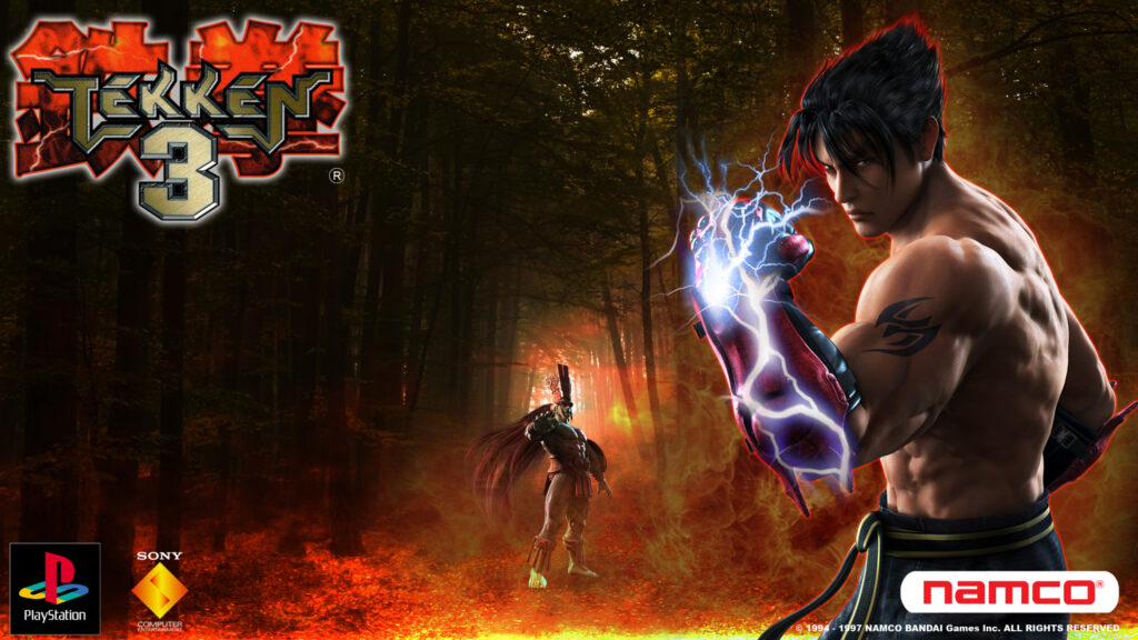 Jin Kazama and Ogre Tekken 3 4K Desktop Wallpaper