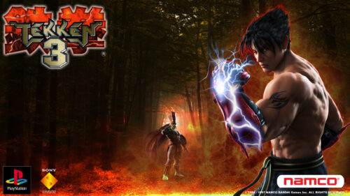 Jin Kazama and Ogre Tekken 3 4K Desktop Wallpaper