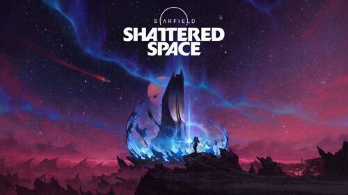 Starfield Shattered Space Sci-Fi Landscape Desktop Wallpaper