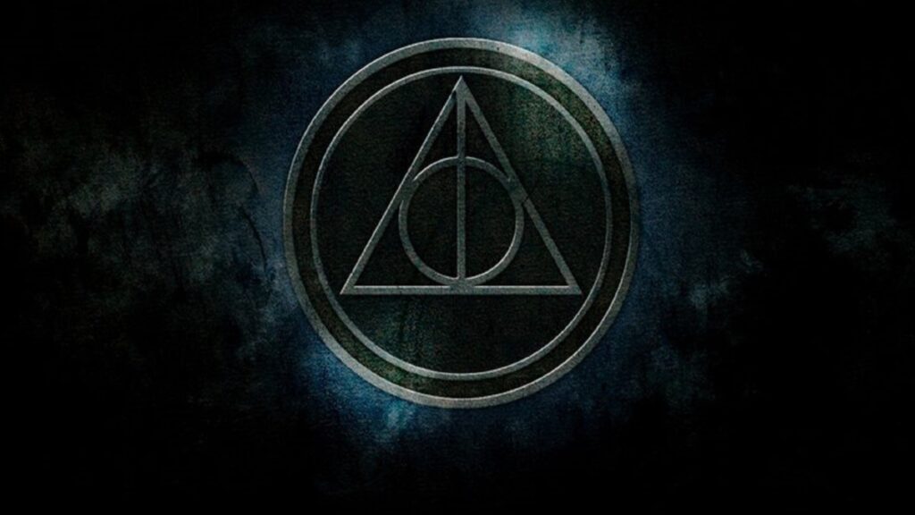 Deathly Hallows Symbol Artistic 4K Wallpaper