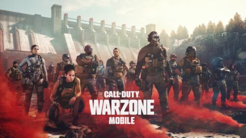 Call of Duty Warzone Mobile Squad Dam Desktop Wallpaper