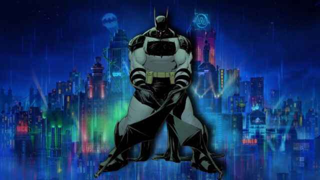 Batman Dark Knight Gritty Gotham Night 4K Desktop Wallpaper