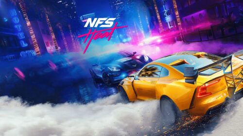 Need for Speed Heat Police Pursuit Desktop Wallpaper