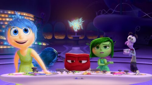 Joy Sadness Anger Disgust and Fear Inside Out Desktop Wallpaper