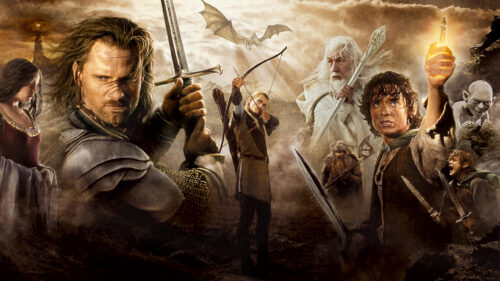 The Lord of the Rings Epic Character Ensemble Desktop Wallpaper