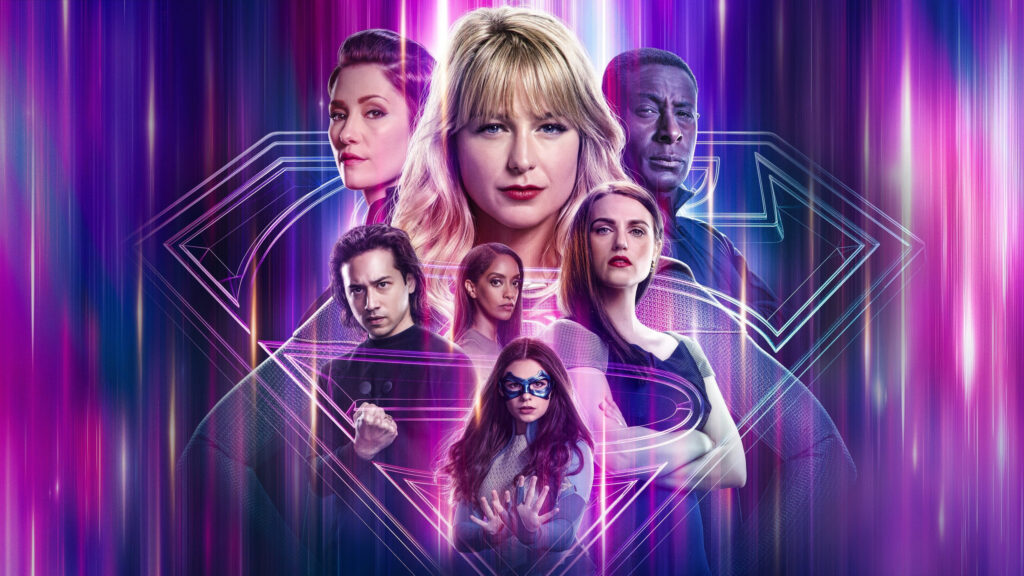 Supergirl Season 6 Promotional Cast 4K Desktop Wallpaper