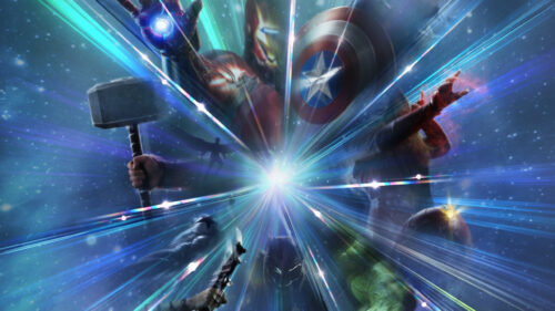 Marvel Superheroes Cinematic Fusion 4K Wallpaper